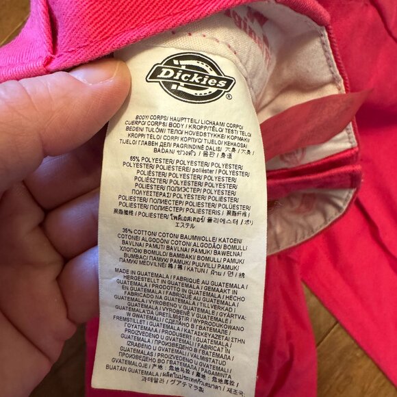 Dickies Pink Pants – Size 10S – Cutoff Hem – EUC - Picture 4 of 12